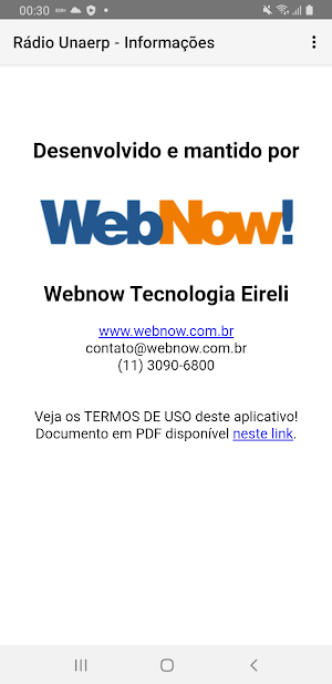 Rádio Unaerp Screenshot 2