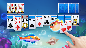 Spider Solitaire Fish Screenshot 0