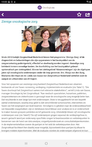 Oncologie.nu Screenshot 2