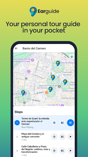 Earguide: Valencia Audio Guide Screenshot 0