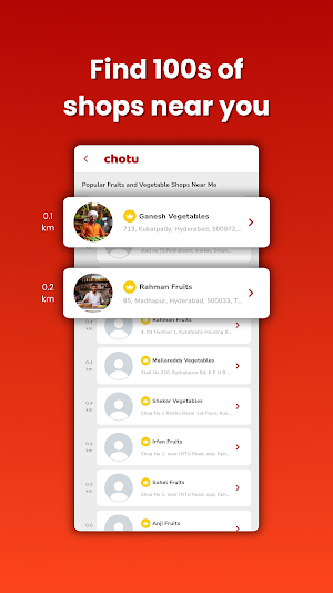 chotu: Order on WhatsApp Screenshot 1