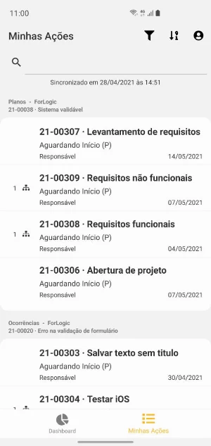 Qualiex Minhas Ações Screenshot 2