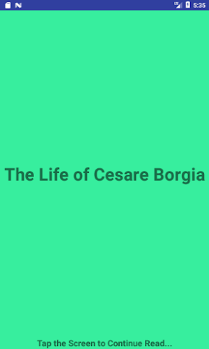 The Life of Cesare Borgia - eBook Screenshot 0