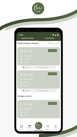 Flowcare Screenshot 2