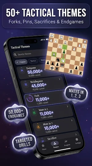 PuzzleMate: Chess Tactics Screenshot 3