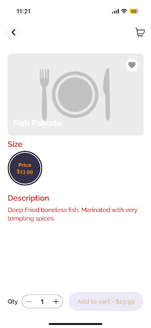 Biryani Bar Screenshot 1