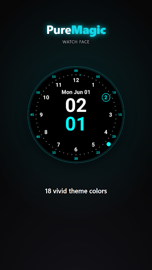 PureMagic - Watch Face Screenshot 1