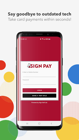 Sign Pay Screenshot 1