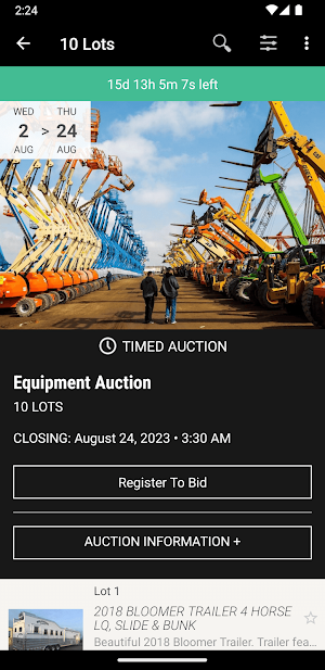 Equipment Exchange Screenshot 1