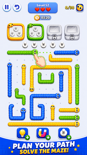Snake Escape Puzzle: Sort 3D Screenshot 3
