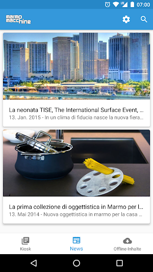 Marmomacchine Magazine Screenshot 2