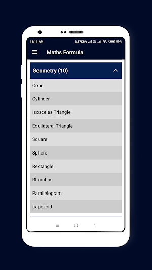 Maths Formula - Maths Equation - Tips & Tricks Screenshot 2