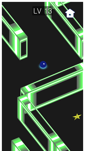 네온 미로 (Neon Maze) Screenshot 1