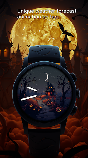 Spooky Halloween Watch Face Screenshot 3