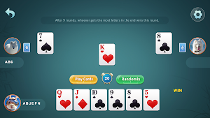 Poker Game:Compare Win Letters Screenshot 0
