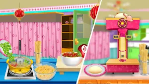 Cute Pets Kitchen Cooking: Fast Food Restaurant Screenshot 2
