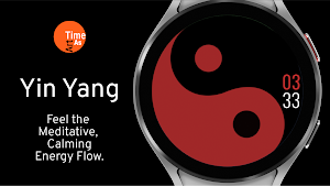 Yin Yang Animated Watch Face Screenshot 0