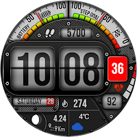 MB297 Digital Watch Face