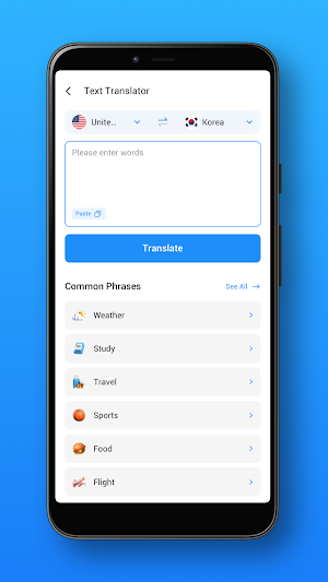 Blue Translator Screenshot 3