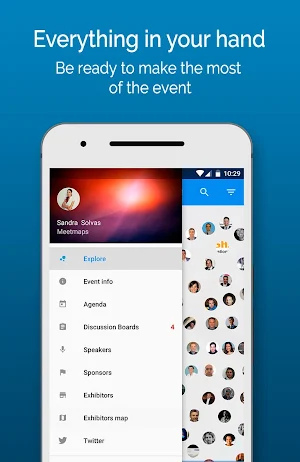 Sónar+D Networking App Screenshot 1