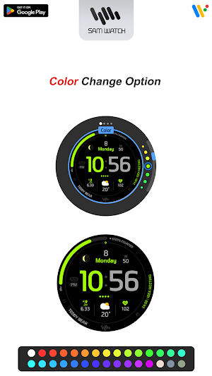 SamWatch PointColor 39 Screenshot 3
