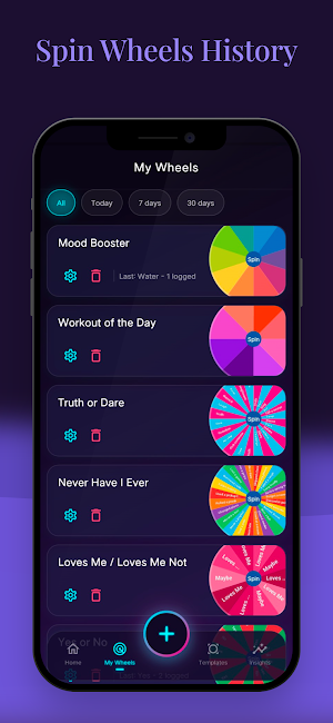 Tiny Decisions : Spin Wheels Screenshot 1