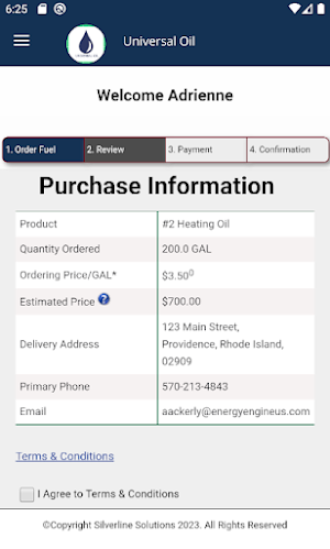 Universal Oil Screenshot 2