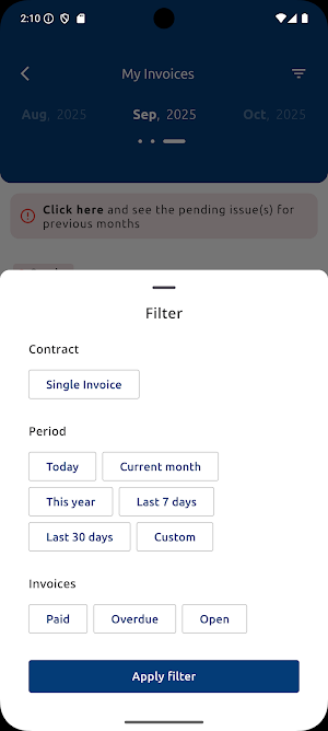 Cliente TPNet Screenshot 1