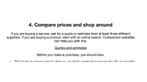 Consumer Buying Guide Screenshot 1