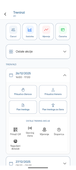 Treniraj Lako - Trener Screenshot 1