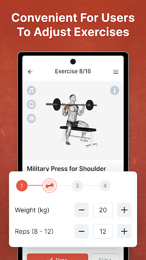 Ogamic - Workout Tracker Screenshot 3