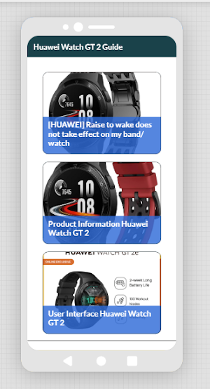 Huawei GT 2 Watch App Guide Screenshot 1