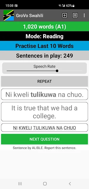 GroVo Swahili Screenshot 0