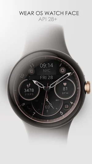 Dream 121 analog watch face Screenshot 0