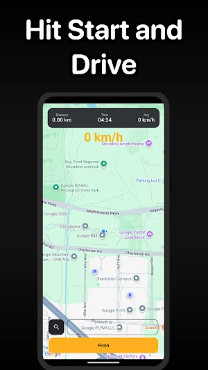 DriveTrace - Car Drive Tracker Screenshot 1