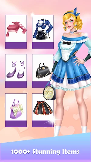 Fashion Makeover: DressUp Game Screenshot 0
