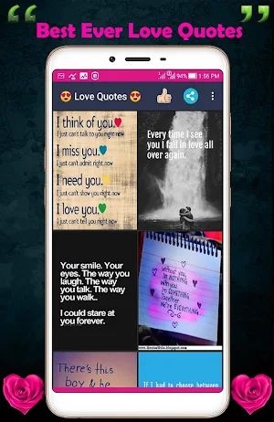 Love Quotes Screenshot 2