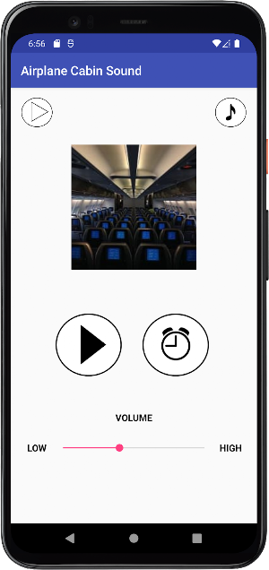 Airplane Cabin Sound Screenshot 0