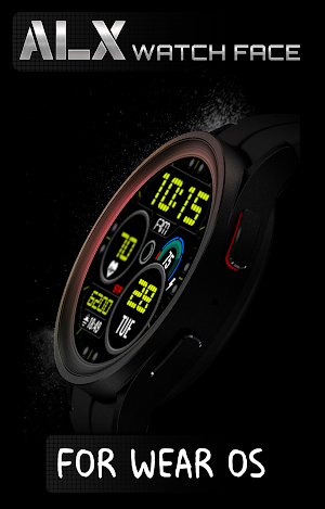 ALX04 LCD Watch Face Screenshot 0