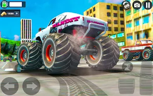 Monster Truck Games-Stunt Game Screenshot 0
