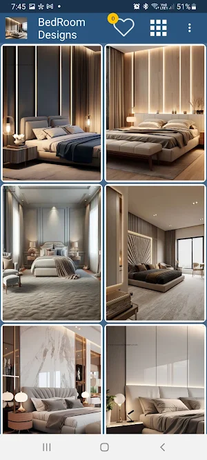 Bedroom Interior Design Ideas Screenshot 0