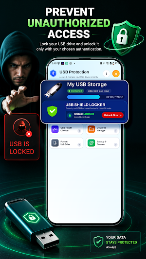 USB Drive Lock & OTG Manager Screenshot 1