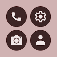 Pix You Bistre Dark Icons