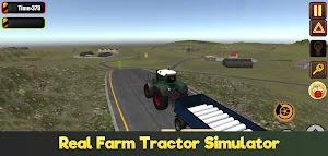 Real Farm Tractor Simulator Screenshot 0