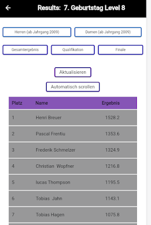 Easy Comp - Kletterwettkämpfe Screenshot 1