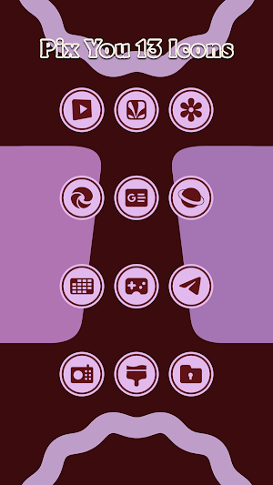 Pix You 13 Wisteria Icons Screenshot 2