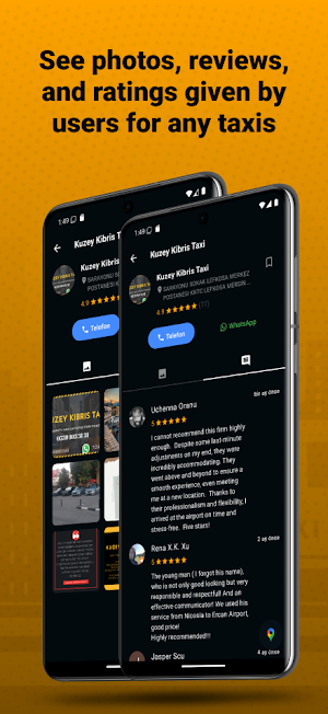Kibtaxi - KKTC & Kıbrıs Taksi Screenshot 1