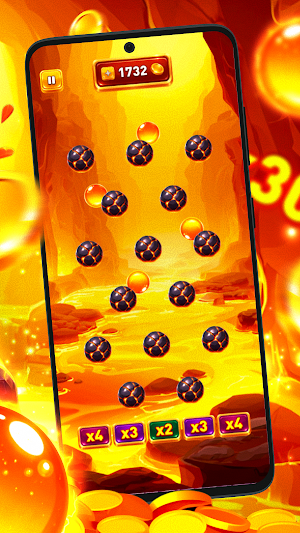 Red Lava Drops Screenshot 3