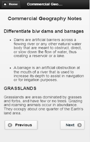 Commercial Geography notes Screenshot 2