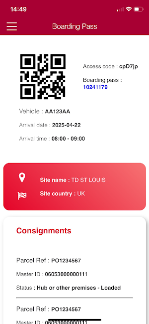 TDX Pass Screenshot 1